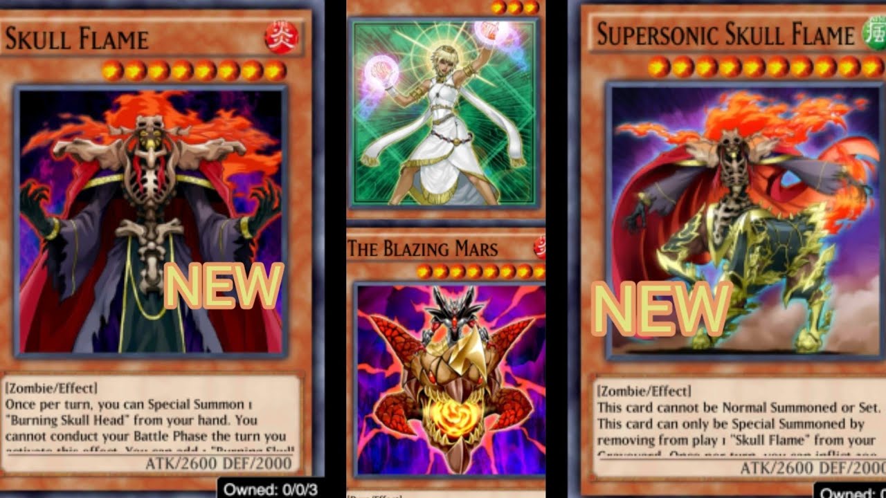 SKULL FLAME & SUPERSONIC SKULL FLAME [Yu-Gi-Oh! Duel Links]