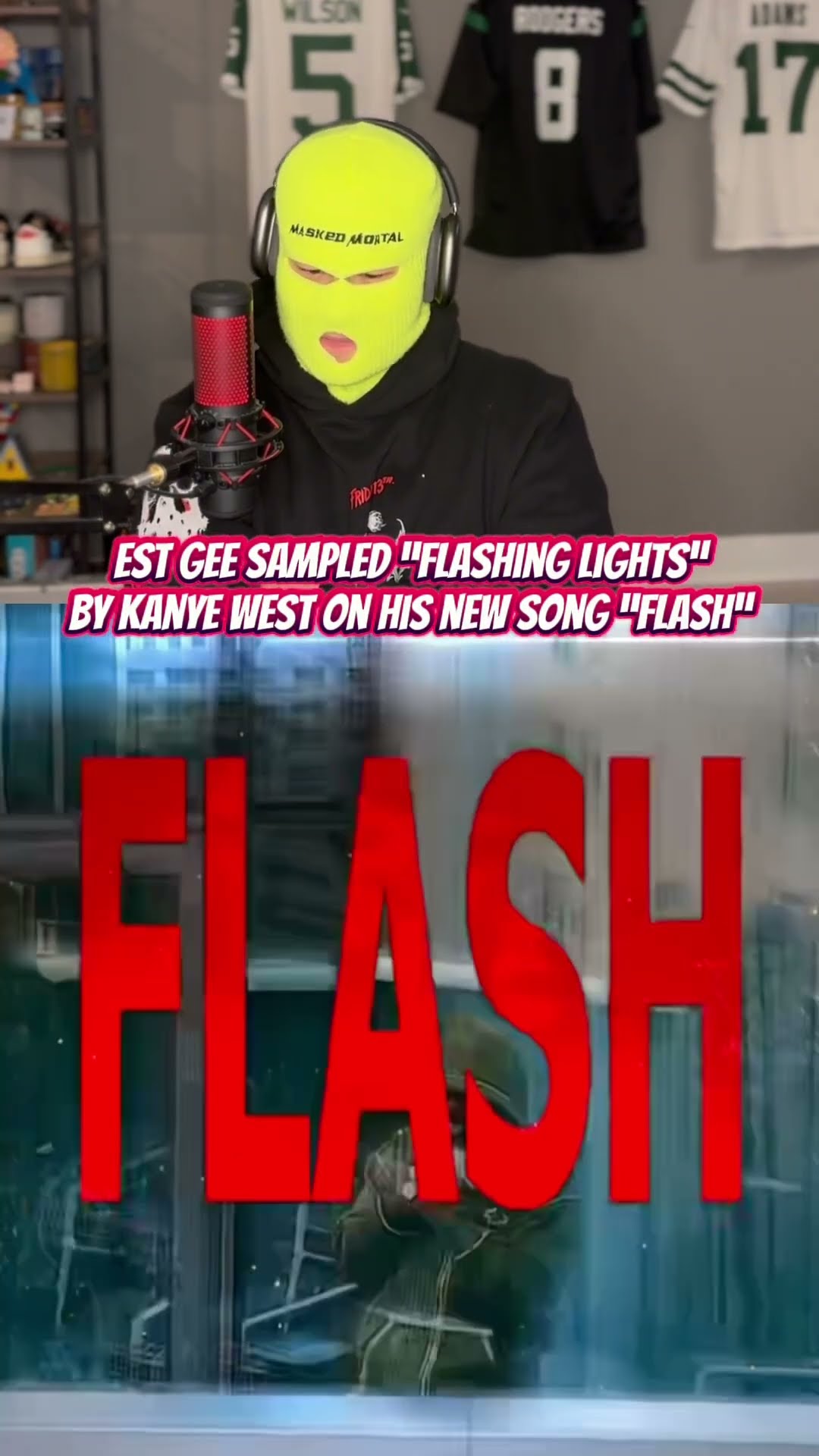 EST Gee sampled “flashing lights” By Kanye West on his new song “Flash”