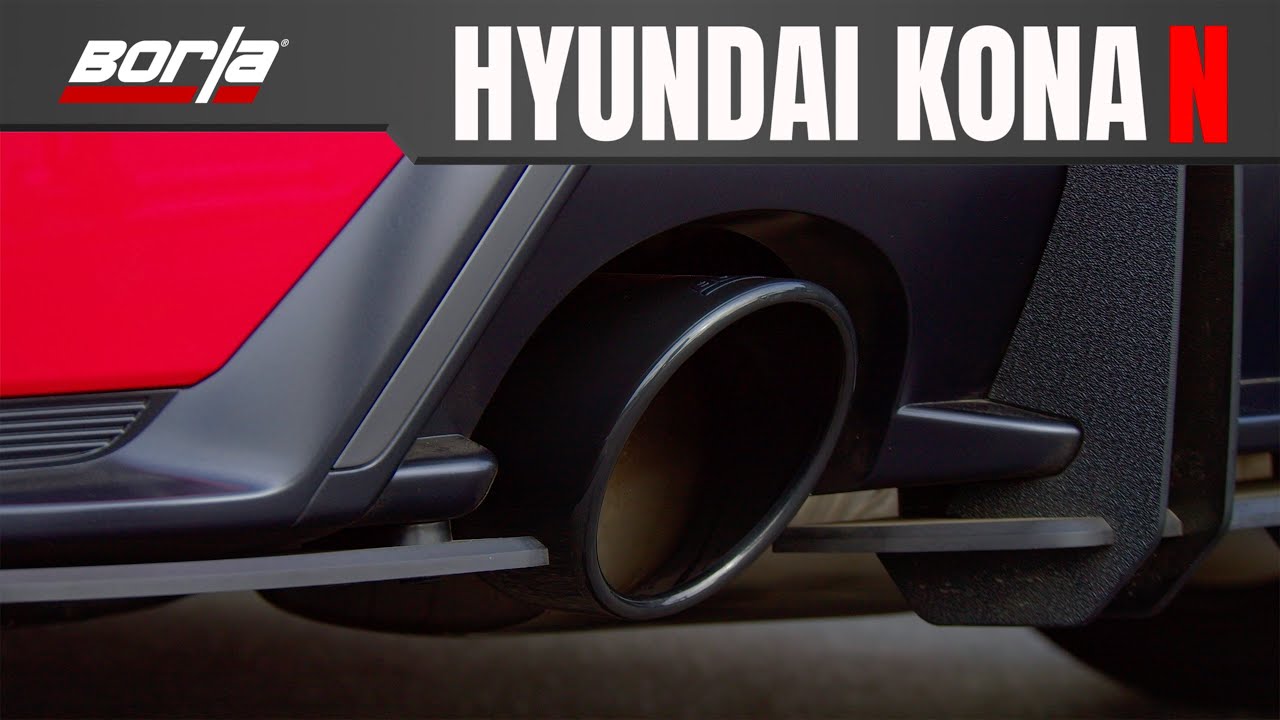 2022-2023 Hyundai Kona N Parts: Borla® Performance Exhaust Systems