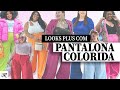 PANTALONA COLORIDA: INSPIRAÇÕES PLUS SIZE