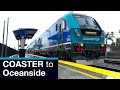 Coaster san diego to oceanside california north county transit district siemens charger