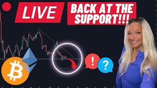 BEST LIVE TRADE/SETUPS FOR BITCOIN AND CRYPTO!!! (Must watch...)
