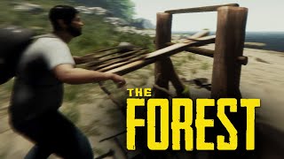 The Forest - Алекс и Брейн.  Кратер и Катапульта!