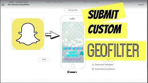 How to submit a custom SNAPCHAT GeoFilter to SNAPCHAT 🤓