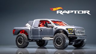 Ford Raptor Baja Truck Hot Wheels Custom