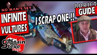 No Man's Sky Adrift How To Make Infinite Iron Vulture Ships What Happens If You Scrap One NMS Guide