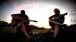 12 minutes acoustic guitar jamming at the river in dadgad tuning |