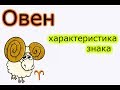 гороскоп: знаки зодиака Овен характеристика Овна