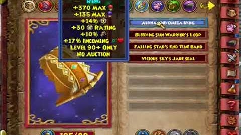 wizard 101 level 90  storm deck set up