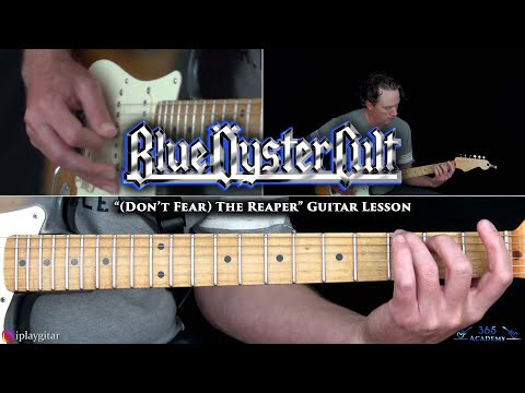 Blue Oyster Cult - (Don't Fear) The Reaper Guitar Lesson guitar lesson video