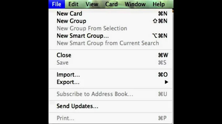 Mac   How to Create Contact Group in Address Book HD