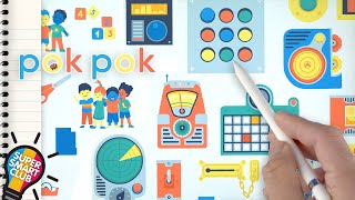 Explore & learn calmly through play in Pok Pok Playground screenshot 1