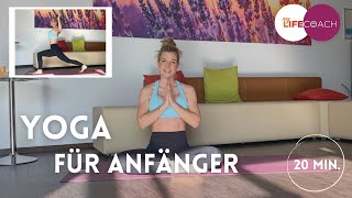 4/10 YOGA für Anfänger ️ 20 Minuten Yoga für Einsteiger / Verspannungen lösen und Körper kräftigen