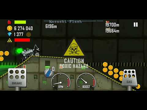 Hill Climb Racing NUCREAR PLANT  16197m Revenge