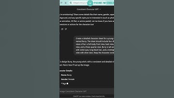 Create a Character turnaround with ChatGpt-4 | Character Sheet Turnaround Basics with Ai | ChatGpt-4