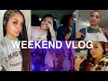 WEEKEND VLOG: NEW HAIR & LASHES, COOKING WITH FIANCÉ, CHILLING WITH FRIENDS, ETC, ||ft. Mitatalens