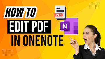 Edit PDFs in OneNote FAST and EASY [How to Use Microsoft OneNote Tutorial]