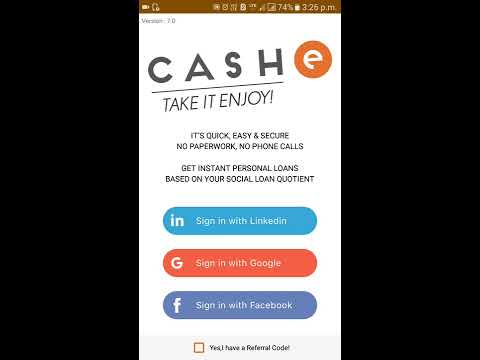 Cash E How to Get personal Loan only 1 minutes || personal loan