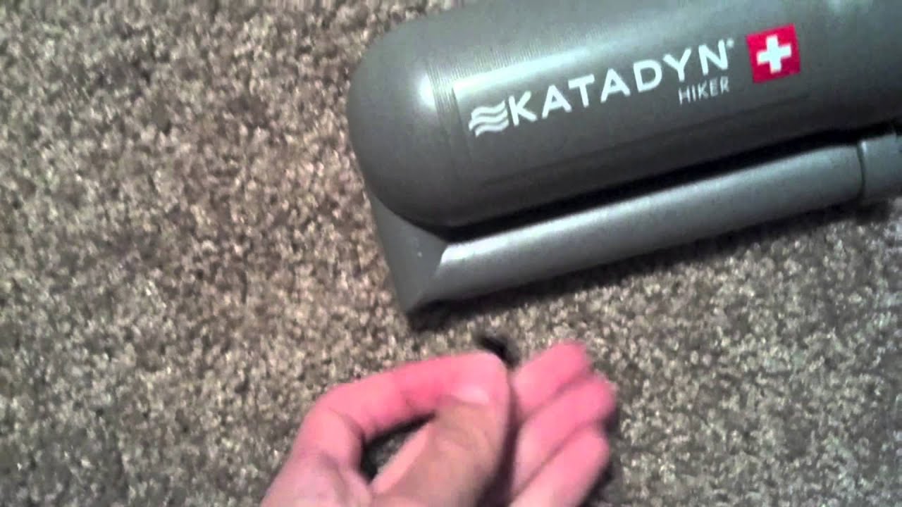 Katadyn Hiker Water Filter YouTube