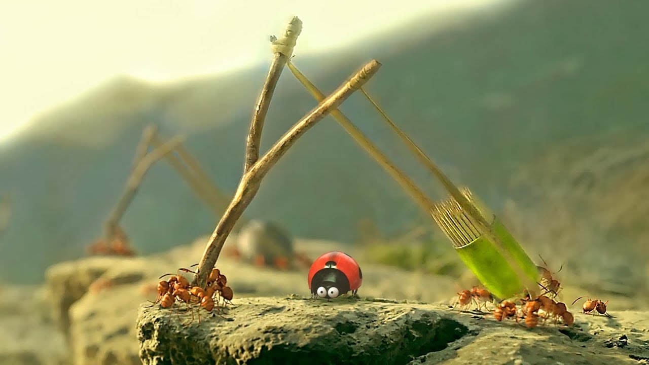 Mravi koriste šibice i čačkalice za stvaranje ratnog oružja!