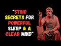 Wake Up STRONGER with This Stoic Sleep Meditation Technique