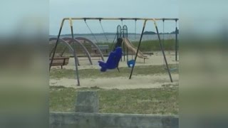 Freaked Out Dad Captures Eerie Video of 'Ghost Swing' Moving In Playground
