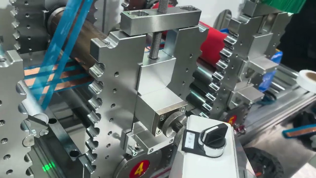 Multi laminate 3 rolls copper tape, slit the liner and cut into sheet