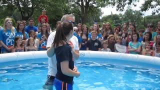 McKenzie is baptized!