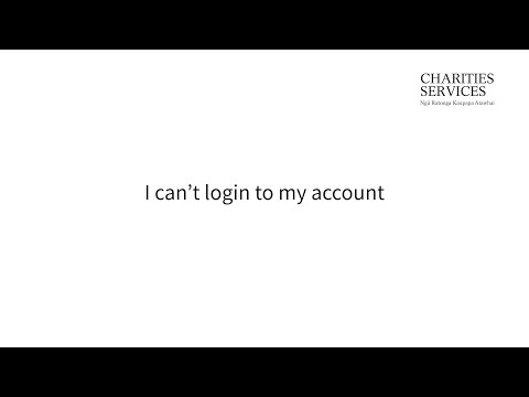 I can't login to my account