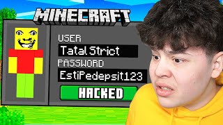 I-am Furat Contul De Minecraft Tatalui Strict...