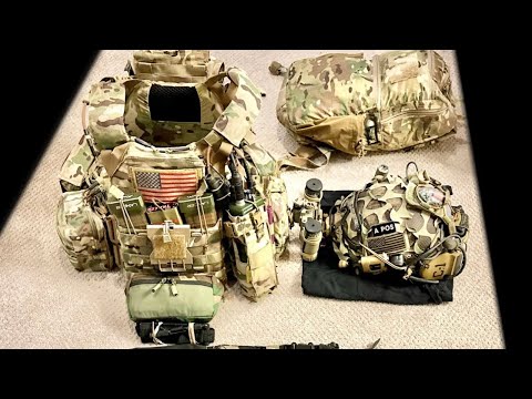Direct Action Kit Setup (Part 1/3): ACH, Crye JPC, AWS SMU War Belt ...