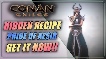 Is This SECRET Armor Worth Getting in CONAN EXILES | Pride of Aesir Armor Recipe