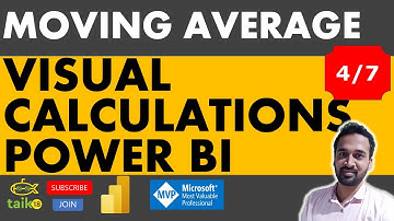Moving Average DAX Visual Calculation in Power BI by taik18