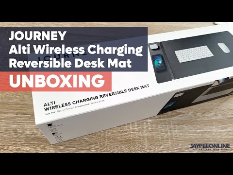 Journey ALTI Wireless Charging Desk Mat Unboxing