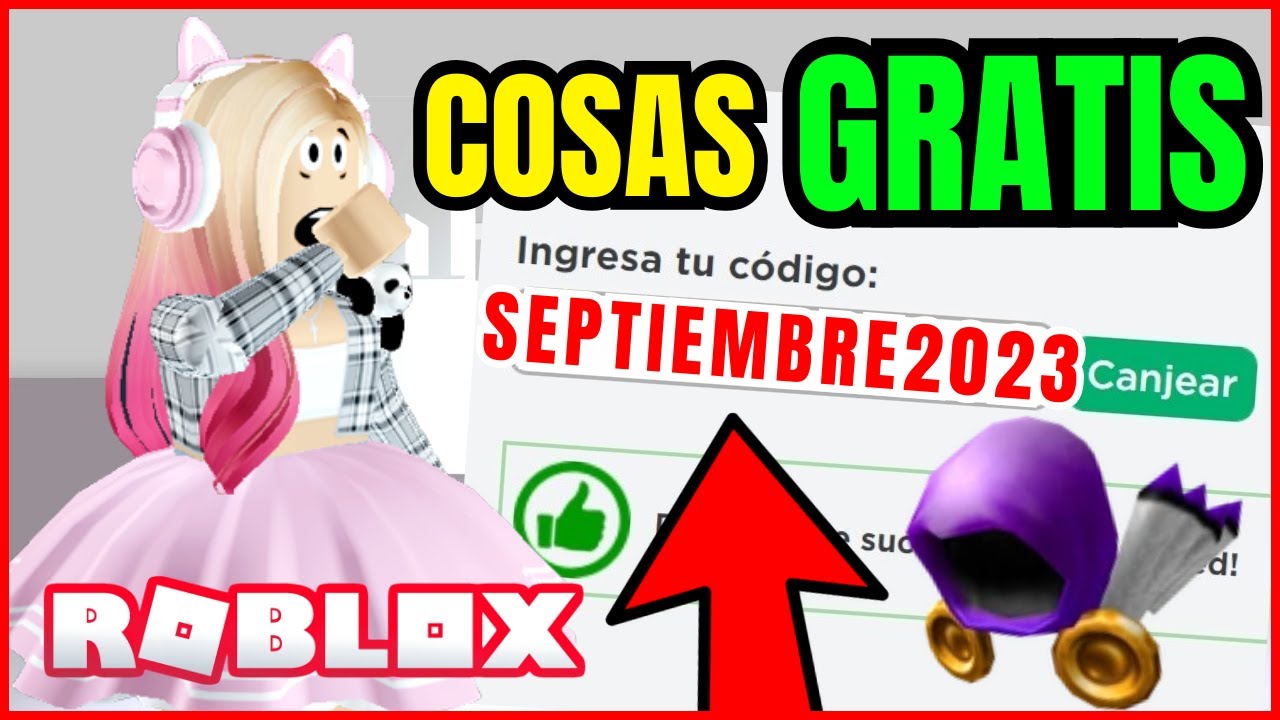 Codigos que te Dan Robux GRATIS✅️en Roblox SEPTIEMBRE 2023 