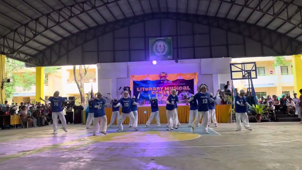 CHAMPION!! GRADE 10 BLUE PHOENIX (popdance competition) DMLMHS INTRAMURAL MEET 2024