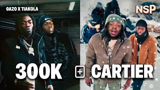 🇫🇷 AMÉRICAIN ÉCOUTE DU FRENCH RAP 🇫🇷 |  GAZO x @TiakolaOfficiel - 300K +CARTIER | Reaction!!!