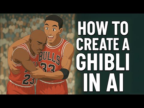 HOW TO CREATE A GHIBLI ANIME CARTOON!! (I failed lol)