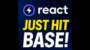 Reactive Network (REACT) Just Expanded to Base! Major Update You Need to See!!! #react #cryptonews