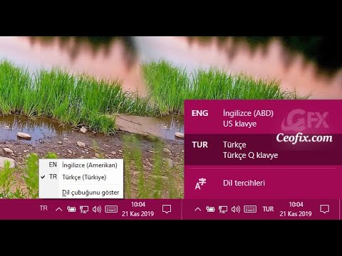 Video: Windows 7'de Dil çubuğu Nasıl Etkinleştirilir