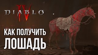 Лошадь в Diablo 4 - Где и когда получить скакуна | Задание Дар Донана