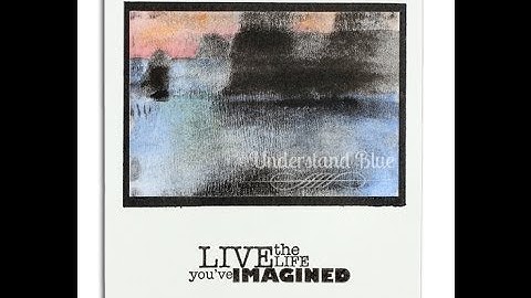 Abstract Landscapes With Paint and a Brayer