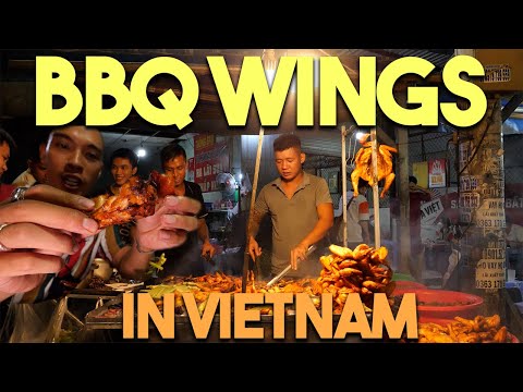 Street Food Vietnam Bbq | MOUTH WATERING BBQ CHICKEN WINGS | HO CHI MINH CITY