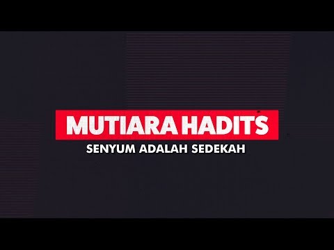 mutiara-hadits-#6---senyum-adalah-sedekah