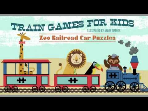 Juegos de tren para niños: rompecabezas