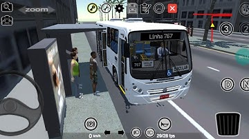 Proton bus simulador com MOD map Aricanduva linha 767 para garagem com Neobus spectrum city WV