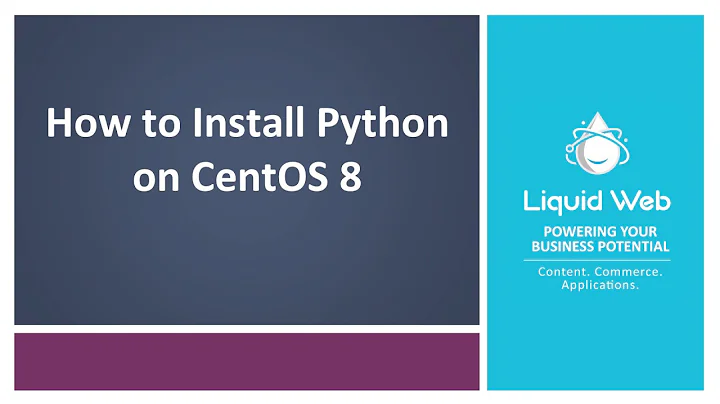 How to Install Python on CentOS 8