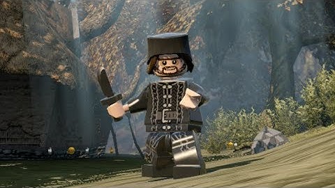 LEGO The Hobbit How to Unlock Alfrid & Free Play Gameplay