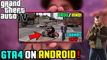 INSTALL GTA 4 ON ANDROID PHONES | OPEN WORLD GAME | PLAY GTA IV Without PC | IN 2020