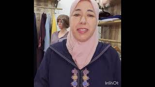 السلام عليكم اليوم غادي نشارك معكم واحد فيديو فيه قفاطن الطرز الرباطي والجلبات بالعقيق